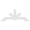 Ekena Millwork Vanguard Architectural Grade PVC Gable Bracket, 72"W x 30"H x 2"D x 6"F, 10/12 Pitch GBP072X30X0206VAN00 - alternate 3